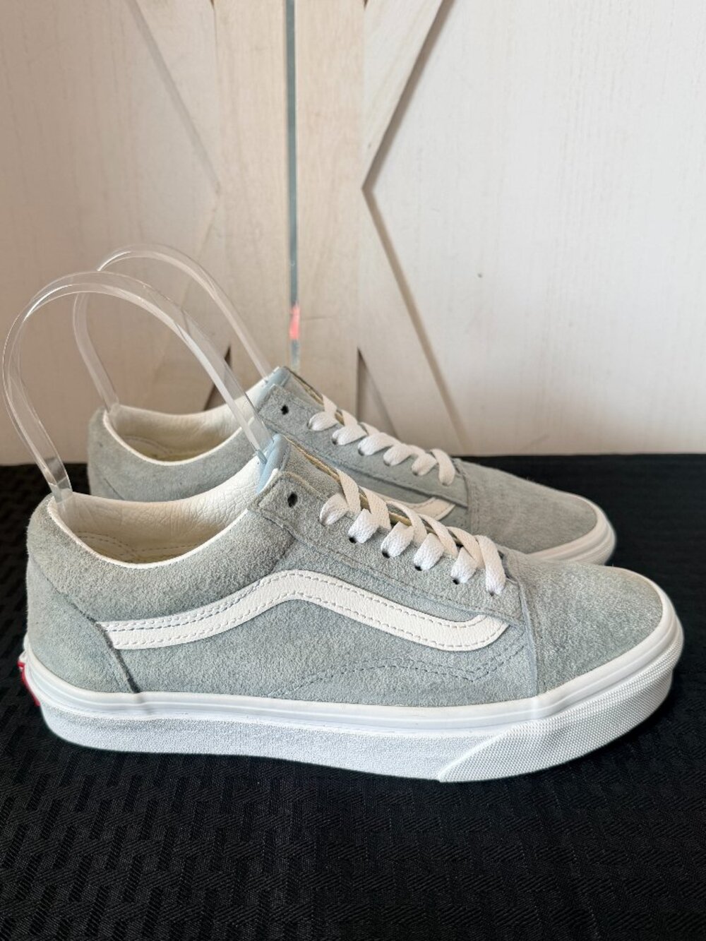 Vans Old Skool Scotchgard Light Blue Suede Sneakers Women’s Size 6.5